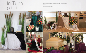 Dekoration In Tuch Gehüllt