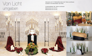 Dekoration Von Licht Umgeben