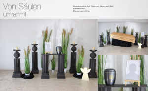 Dekoration Von Säulen Umrahmt